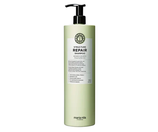 Vyživující šampon pro suché a poškozené vlasy Maria Nila Structure Repair Shampoo - 1000 ml + dárek zdarma