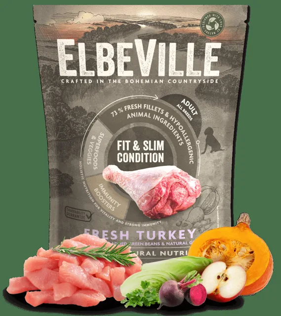 Vzorek - ELBEVILLE Adult All Breeds Fresh Turkey Fit and Slim Condition 100g