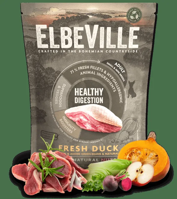Vzorek - ELBEVILLE Adult Mini Fresh Duck Healthy Digestion 100g