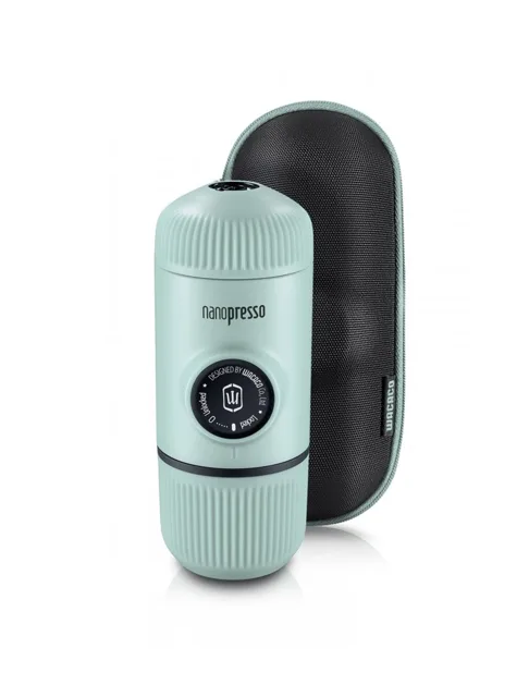 Wacaco Nanopresso Arctic Blue + pevný obal Kávovar
