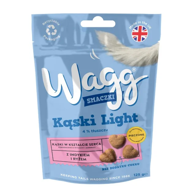 WAGG pamlsky pro pry s krůtím masem a rýží 125 g