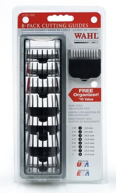WAHL 4503 set plastových nástavců - 8ks