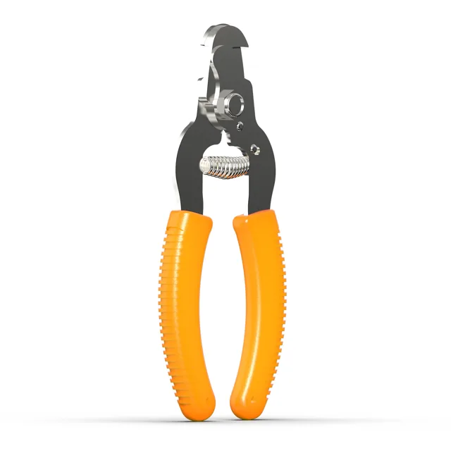 WAHL® kleště na drápy - oranžová: D 19,7 x Š 1,3 x V 9,3 cm