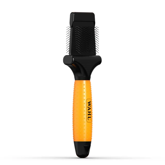 WAHL® Premium flexibilní oboustranný kartáč na rozčesávání - oranžová, cca. D 25 x Š 6 x V 4 cm