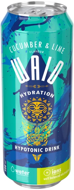 WAIO Hydration Cucumber&Lime 500 ml