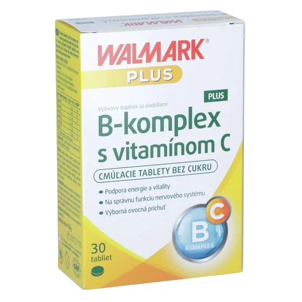 Walmark B komplex + vitamin C, 30 tablet