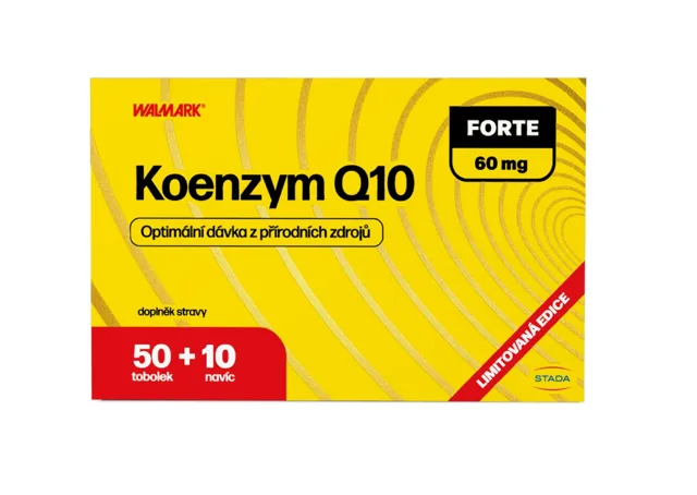 Walmark Koenzym Q10 FORTE 60 mg 50+10 tobolek
