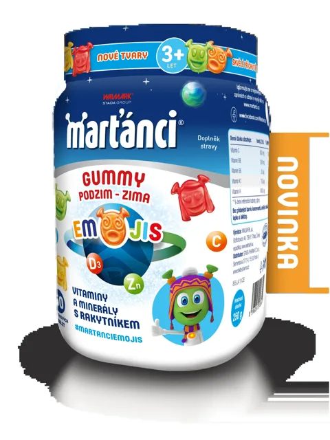 Walmark Marťánci Gummy PODZIM-ZIMA 50 tablet