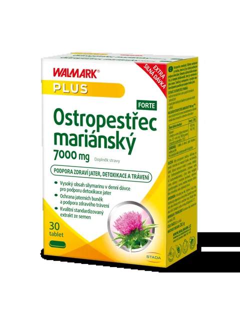 Walmark Ostropestřec mariánský 7000mg 30 tablet