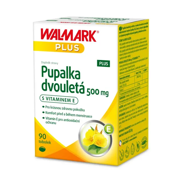 Walmark Pupalka dvouletá 500 mg PLUS 90 tobolek