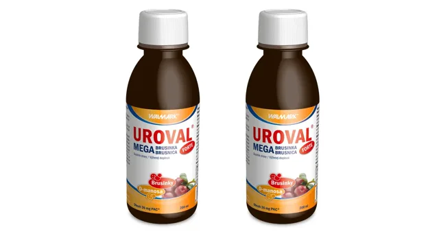Walmark Uroval megabrusinky sirup forte 2x200ml