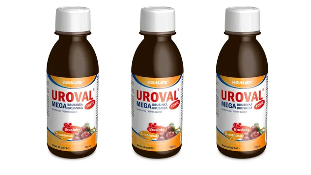 Walmark Uroval megabrusinky sirup forte 3x200ml