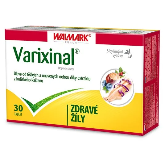 Walmark Varixinal, gotu kola, koňský kaštan, bioflavonoid hesperidin 60 tablet II EXP 6/2021