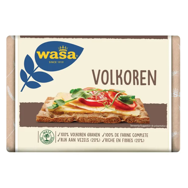 Wasa Celozrnné žitné chlebíčky Volkoren