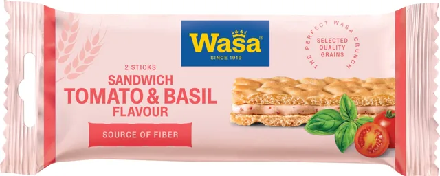 Wasa Knäckebroty Rajčata a Bazalka