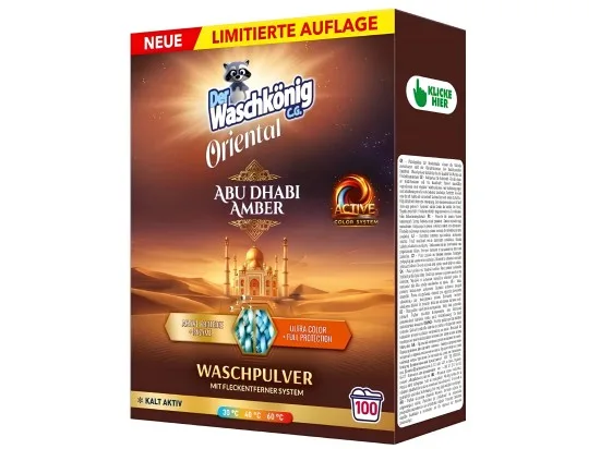 Waschkönig C.G. Oriental Abu Dhabi Amber prací prášek 100 PD