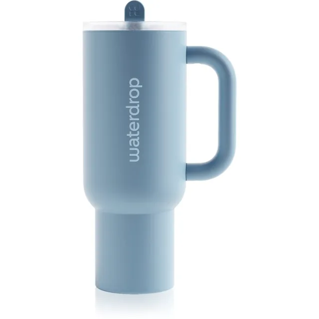 Waterdrop Explorer Tumbler nerezový tumbler s brčkem Blue 1 ks