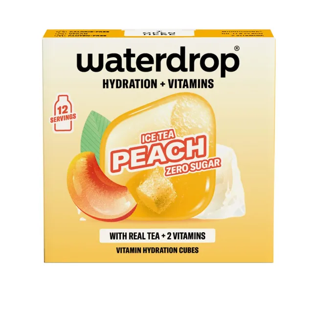 Waterdrop Ice Tea broskev 12 ks