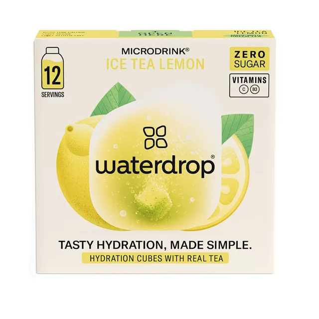 Waterdrop Ice Tea citron 12 ks