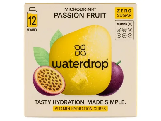 Waterdrop Microdrink marakuja, ananasová jahoda, opuncie příchuť 25,2 g