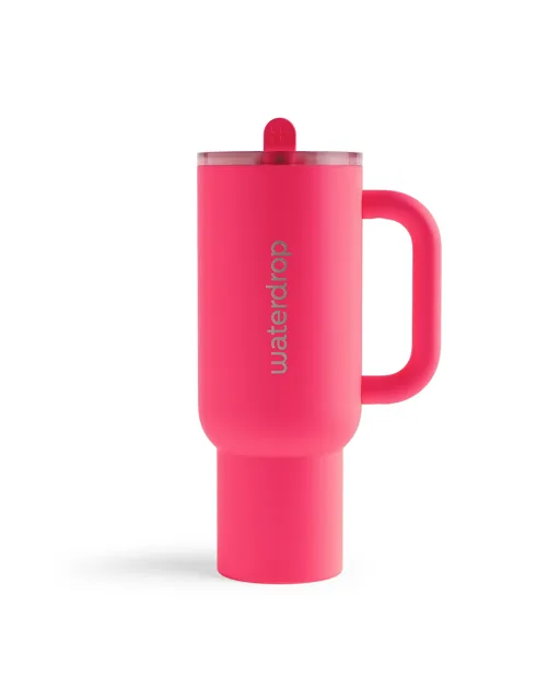 Waterdrop Termohrnek Explorer 1,1 l - Neonová Růžová