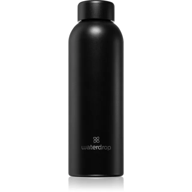 Waterdrop Thermo Steel nerezová láhev na vodu barva Black Matt 1 ks