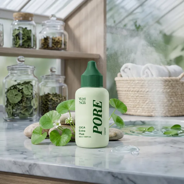 WATI FOR SKIN - Cica Extra Plus Pore Cleanser - Hloubkově čisticí cleanser s centellou - 50 ml