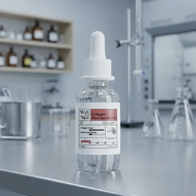 WATI FOR SKIN - Collagen Essence Micro Spicule 100 - Kolagenová essence s mikrojehličkami - 30 ml