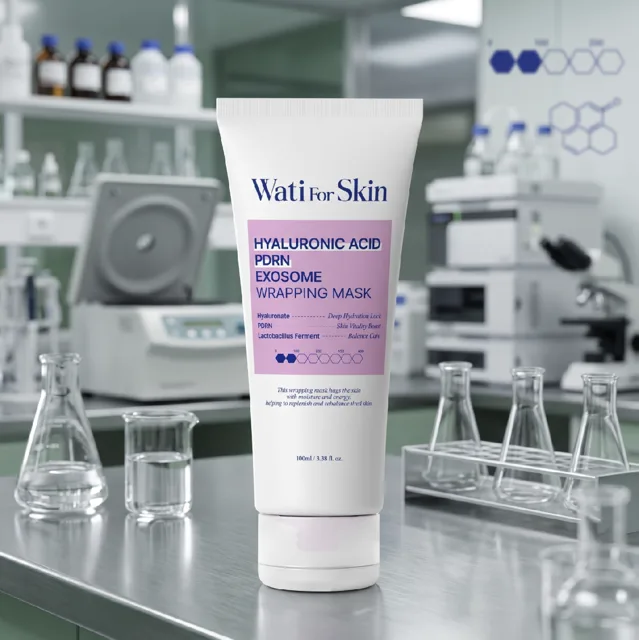 WATI FOR SKIN - Hyaluronic Acid PDRN Exosome Wrapping Mask - Hydratační slupovací maska s PDRN a exosomy - 100 ml