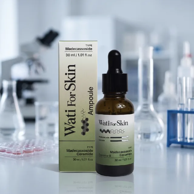 WATI FOR SKIN - Madecassoside Ceramide Exosome-B Ampoule - Zklidňující a regenerační ampule - 30 ml