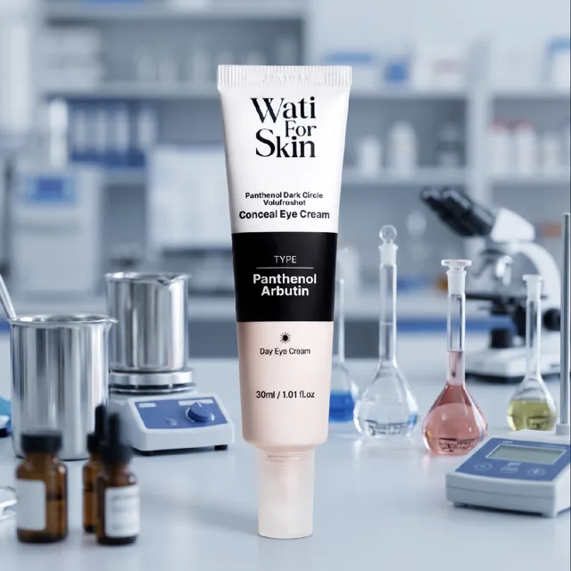 WATI FOR SKIN - Panthenol Dark Circle Volufroshot Conceal Eye Cream - Multifunkční oční krém s krycím efektem - 30 ml