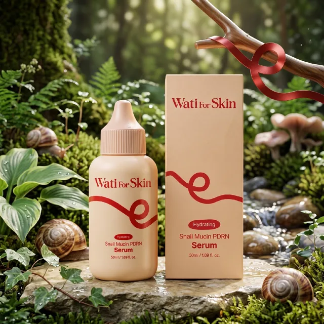 WATI FOR SKIN - Snail Mucin PDRN Serum - Regenerační sérum se šnečím mucinem a PDRN - 50 ml