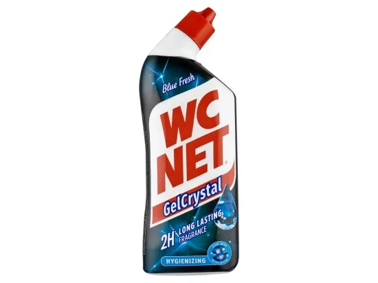 WC Net gel Crystal Blue Fresh WC čistič 750 ml