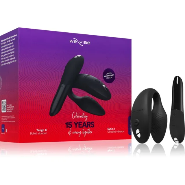 WE-VIBE 15 Year Anniversary Collection Sync 2 + Tango X sada erotických pomůcek