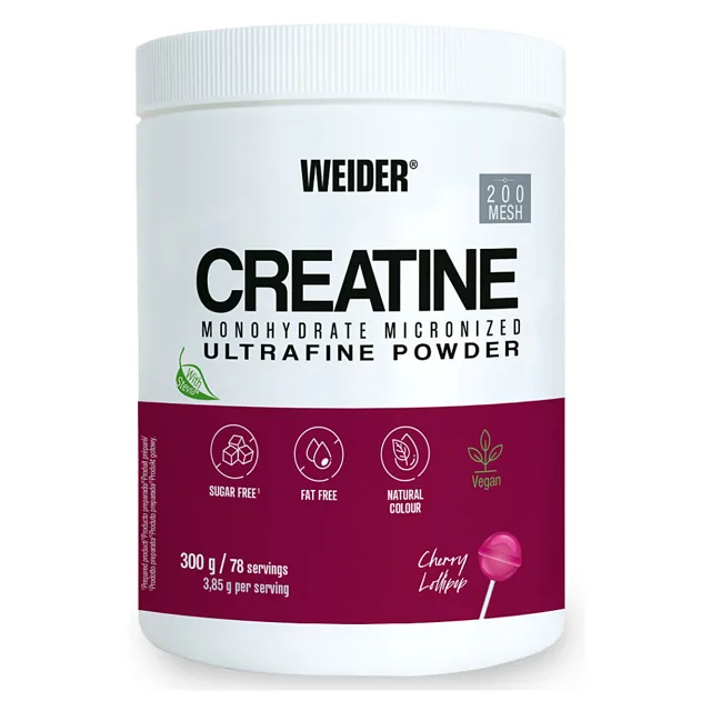 WEIDER Creatine monohydrate třešňové lízátko 300 g
