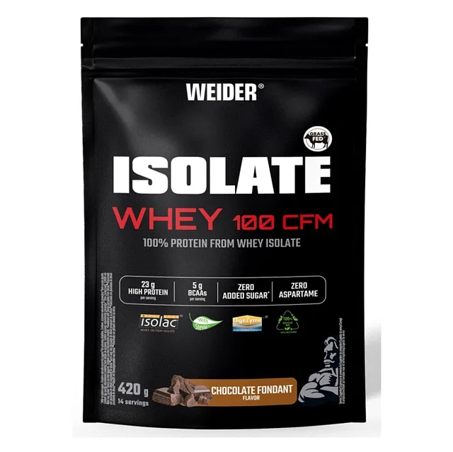 WEIDER Isolate whey 100 cfm čokoládový fondán 420 g