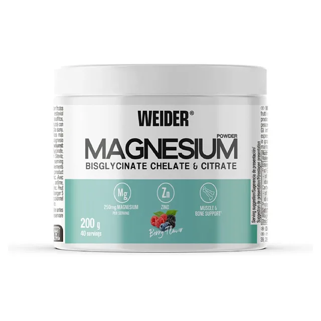 WEIDER Magnesium powder berry flavour 200 g
