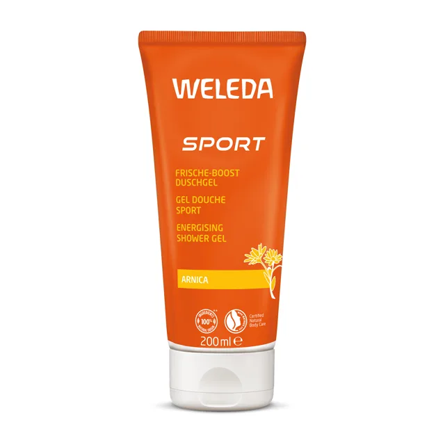 Weleda Arnikový sprchový gel SPORT 200 ml