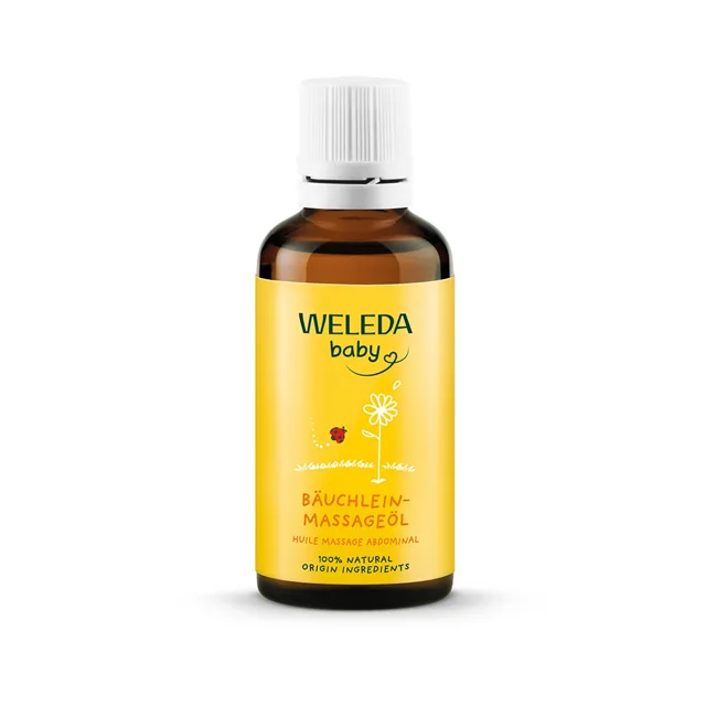 Weleda Baby Olej na masáž bříška 50 ml