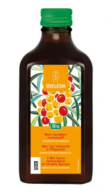 Weleda BIO Rakytníková šťáva šťáva pro posílení imunity 200 ml