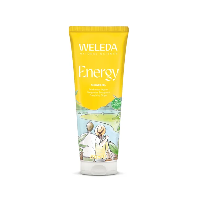 Weleda Energy Zázvorový sprchový gel 200 ml