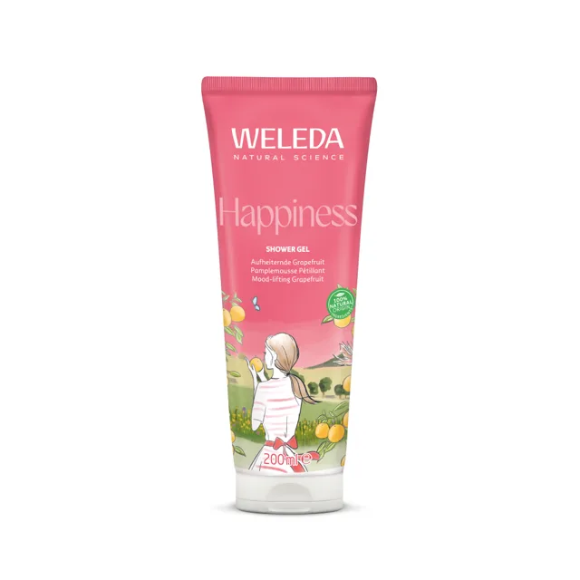 Weleda Happiness Grepový sprchový gel 200 ml