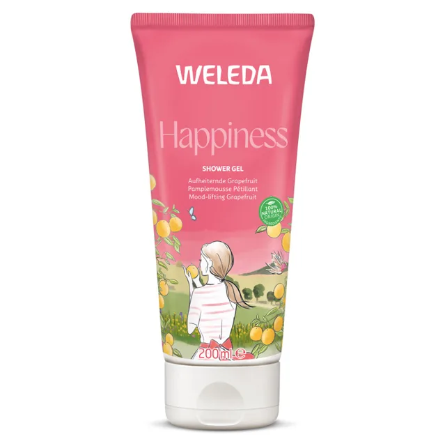 WELEDA Happiness Grepový sprchový gel 200 ml