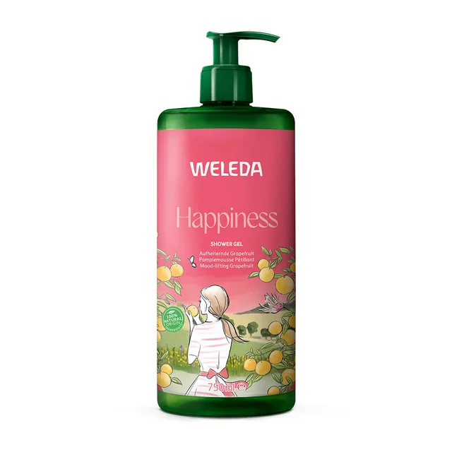 Weleda Happiness Grepový sprchový gel 750 ml