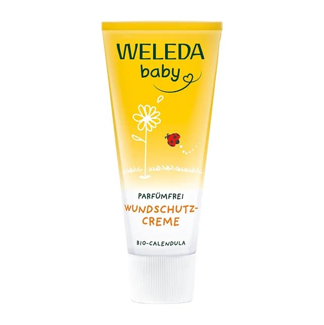WELEDA Měsíčkový kojenecký krém na zadeček bez parfemace 75 ml