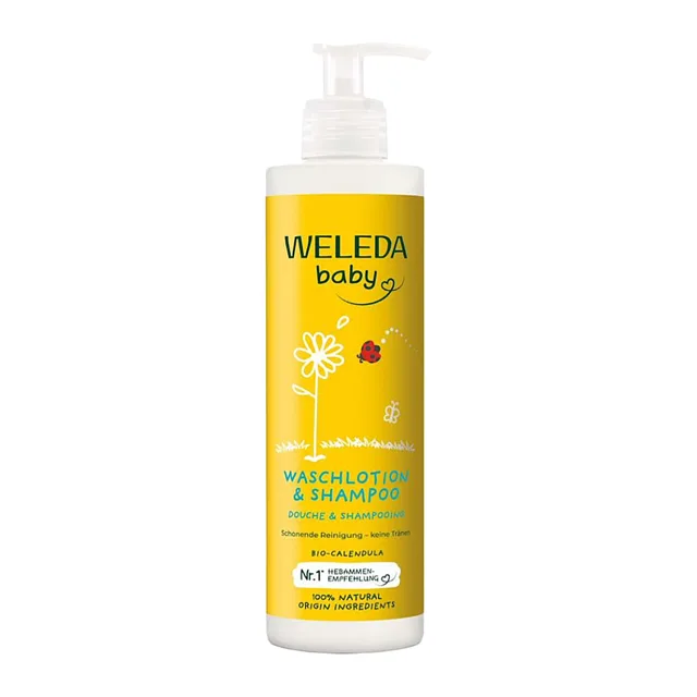 WELEDA Měsíčkový mycí krém a šampon 400 ml