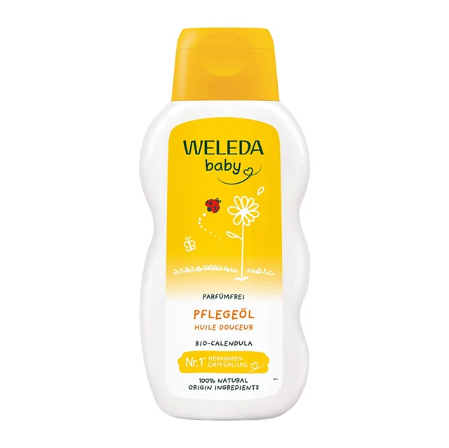 WELEDA Měsíčkový olej bez parfemace 200 ml