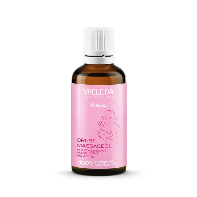 Weleda Olej na masáž prsů 50 ml