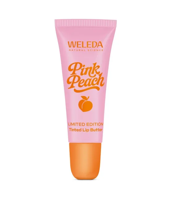 Weleda Pink Peach Tónovaný balzám na rty 7 ml