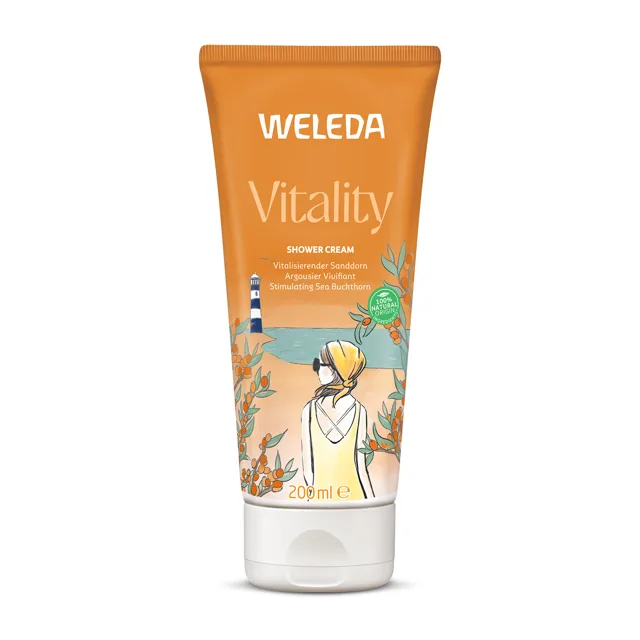 Weleda Rakytníkový sprchový krém (Shower Cream) 200 ml